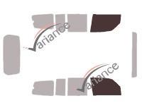 Film solaire sur mesure (Film teinté) VARIANCE AUTO ref. k-3-1621-3-54