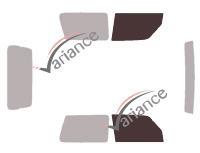 Film solaire sur mesure (Film teinté) VARIANCE AUTO ref. k-3-1620-3-54