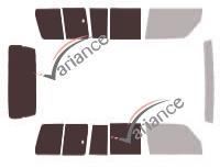 Film solaire sur mesure (Film teinté) VARIANCE AUTO ref. k-3-1622-2-32