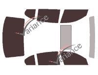 Film solaire sur mesure (Film teinté) VARIANCE AUTO ref. k-3-162-1-46