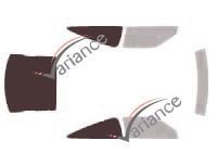 Film solaire sur mesure (Film teinté) VARIANCE AUTO ref. k-3-1639-2-33