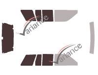 Film solaire sur mesure (Film teinté) VARIANCE AUTO ref. k-3-1715-2-32