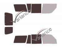 Film solaire sur mesure (Film teinté) VARIANCE AUTO ref. k-3-1723-2-33