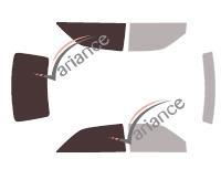 Film solaire sur mesure (Film teinté) VARIANCE AUTO ref. k-3-1810-2-32