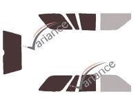 Film solaire sur mesure (Film teinté) VARIANCE AUTO ref. k-3-1848-2-54
