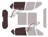 Film solaire sur mesure (Film teinté) VARIANCE AUTO ref. k-3-2163-2-32