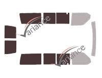 Film solaire sur mesure (Film teinté) VARIANCE AUTO ref. k-3-2624-2-32