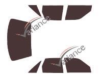 Film solaire sur mesure (Film teinté) VARIANCE AUTO ref. k-3-64-1-45