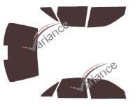 Film solaire sur mesure (Film teinté) VARIANCE AUTO ref. k-3-65-1-45