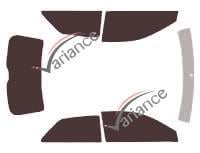 Film solaire sur mesure (Film teinté) VARIANCE AUTO ref. k-3-76-1-46