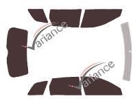 Film solaire sur mesure (Film teinté) VARIANCE AUTO ref. k-3-79-1-46