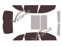 Film solaire sur mesure (Film teinté) VARIANCE AUTO ref. k-3-80-1-46