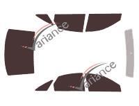 Film solaire sur mesure (Film teinté) VARIANCE AUTO ref. k-3-96-1-54