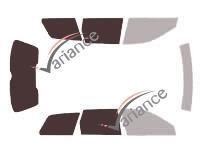 Film solaire sur mesure (Film teinté) VARIANCE AUTO ref. k-3-91-2-32