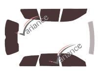 Film solaire sur mesure (Film teinté) VARIANCE AUTO ref. k-3-93-1-46