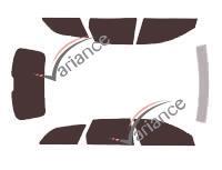 Film solaire sur mesure (Film teinté) VARIANCE AUTO ref. k-3-95-1-45