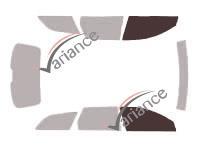 Film solaire sur mesure (Film teinté) VARIANCE AUTO ref. k-3-95-3-54