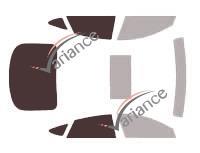 Film solaire sur mesure (Film teinté) VARIANCE AUTO ref. k-3-100-2-33