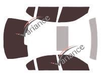 Film solaire sur mesure (Film teinté) VARIANCE AUTO ref. k-3-133-1-45