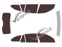 Film solaire sur mesure (Film teinté) VARIANCE AUTO ref. k-3-3057-1-45