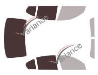 Film solaire sur mesure (Film teinté) VARIANCE AUTO ref. k-3-2962-2-33