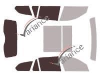 Film solaire sur mesure (Film teinté) VARIANCE AUTO ref. k-3-140-2-32