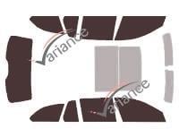 Film solaire sur mesure (Film teinté) VARIANCE AUTO ref. k-3-153-1-46