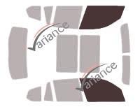 Film solaire sur mesure (Film teinté) VARIANCE AUTO ref. k-3-168-3-54