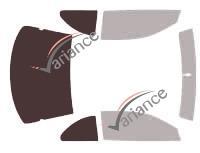 Film solaire sur mesure (Film teinté) VARIANCE AUTO ref. k-3-416-2-32