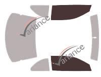 Film solaire sur mesure (Film teinté) VARIANCE AUTO ref. k-3-416-3-54