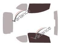 Film solaire sur mesure (Film teinté) VARIANCE AUTO ref. k-3-444-3-54