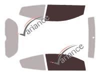 Film solaire sur mesure (Film teinté) VARIANCE AUTO ref. k-3-448-3-54