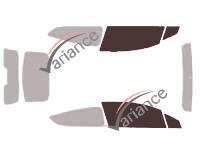 Film solaire sur mesure (Film teinté) VARIANCE AUTO ref. k-3-454-3-54