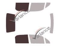 Film solaire sur mesure (Film teinté) VARIANCE AUTO ref. k-3-519-2-33