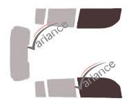 Film solaire sur mesure (Film teinté) VARIANCE AUTO ref. k-3-535-3-54