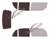 Film solaire sur mesure (Film teinté) VARIANCE AUTO ref. k-3-2827-2-33