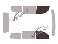 Film solaire sur mesure (Film teinté) VARIANCE AUTO ref. k-3-576-3-54