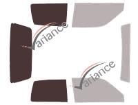Film solaire sur mesure (Film teinté) VARIANCE AUTO ref. k-3-617-2-32