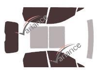 Film solaire sur mesure (Film teinté) VARIANCE AUTO ref. k-3-641-1-46
