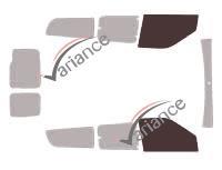 Film solaire sur mesure (Film teinté) VARIANCE AUTO ref. k-3-623-3-54