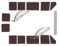 Film solaire sur mesure (Film teinté) VARIANCE AUTO ref. k-3-2180-1-45