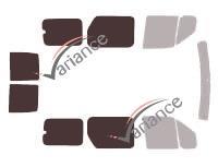 Film solaire sur mesure (Film teinté) VARIANCE AUTO ref. k-3-699-2-32