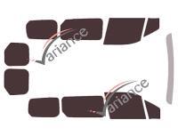 Film solaire sur mesure (Film teinté) VARIANCE AUTO ref. k-3-3397-1-54