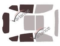 Film solaire sur mesure (Film teinté) VARIANCE AUTO ref. k-3-3103-2-33