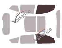 Film solaire sur mesure (Film teinté) VARIANCE AUTO ref. k-3-3103-3-54