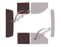 Film solaire sur mesure (Film teinté) VARIANCE AUTO ref. k-3-824-2-33