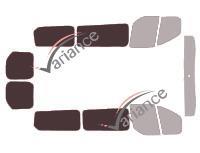 Film solaire sur mesure (Film teinté) VARIANCE AUTO ref. k-3-3113-2-33