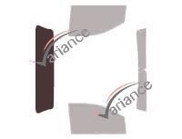 Film solaire sur mesure (Film teinté) VARIANCE AUTO ref. k-3-3095-2-33