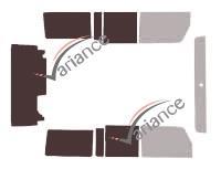 Film solaire sur mesure (Film teinté) VARIANCE AUTO ref. k-3-1222-2-32
