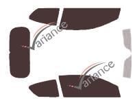 Film solaire sur mesure (Film teinté) VARIANCE AUTO ref. k-3-2776-1-54